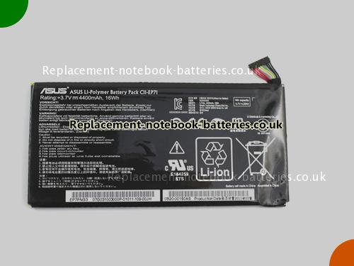 UK Images 5 Of Replacement Cll-EP7l ASUS Notebook Battery CII-ME370T 4400mAh, 16Wh For Sale In UK