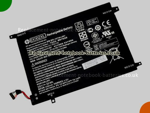 UK Images 5 Of Replacement 810749421 HP Notebook Battery DO02033XL 8390mAh, 33Wh For Sale In UK