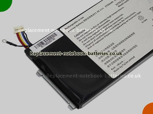 UK Images 5 Of Replacement NX300K-GSLHAS01 HASEE Notebook Battery NX300KGSLHAS01 3150mAh, 34.9Wh For Sale In UK