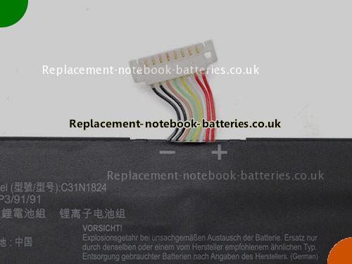 UK Images 5 Of Replacement 0B200-03290000 ASUS Notebook Battery C31N1824 4160mAh, 48Wh For Sale In UK