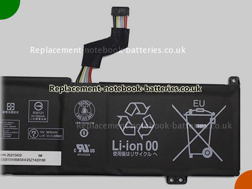 UK Images 5 Of Replacement 5B10W89835 LENOVO Notebook Battery L19D4PF2 3735mAh, 56Wh For Sale In UK