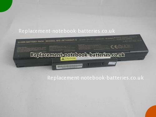 UK Images 5 Of Replacement M740BAT-6 CLEVO Notebook Battery M660NBAT-6 4400mAh For Sale In UK