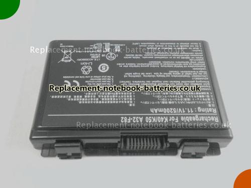 UK Images 5 Of Replacement 70-NVK1B1500Z ASUS Notebook Battery 70-NW91B1000Z 5200mAh For Sale In UK