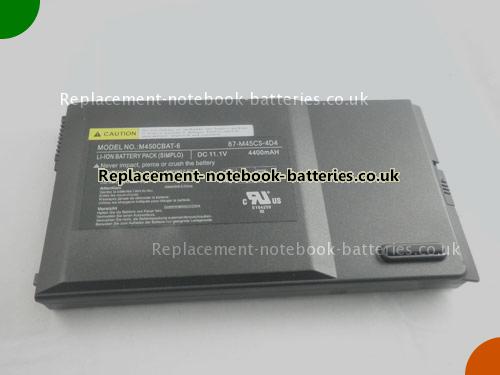 UK Images 5 Of Replacement M450CBAT-6(SIMPLO) CLEVO Notebook Battery M450CBAT-6 4400mAh For Sale In UK