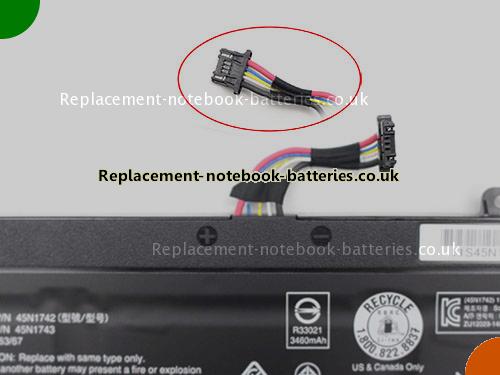 UK Images 5 Of Replacement 45N1741 LENOVO Notebook Battery 00NY639 3900mAh, 44Wh For Sale In UK