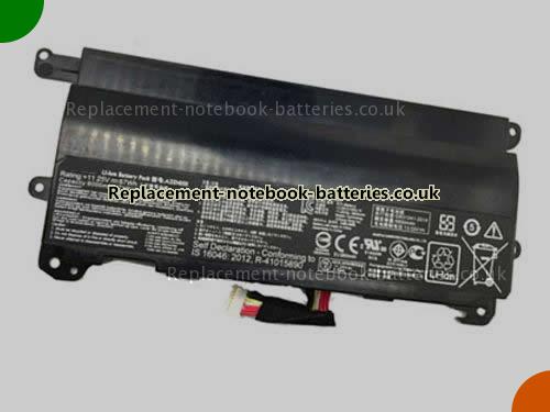 UK Images 5 Of Replacement A32N1511 ASUS Notebook Battery A32G752 6000mAh, 67Wh For Sale In UK