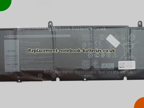 UK Images 5 Of Replacement 3ICP7/54/65-2 DELL Notebook Battery F8CPG 8071mAh, 97Wh For Sale In UK