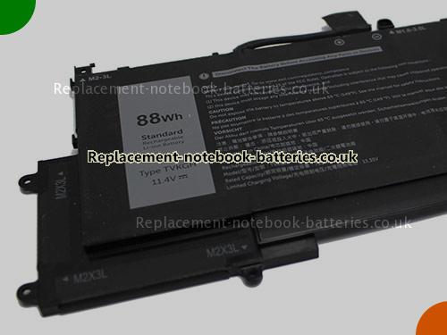 UK Images 5 Of Replacement 89GNG DELL Notebook Battery TVKGH 7334mAh, 88Wh For Sale In UK