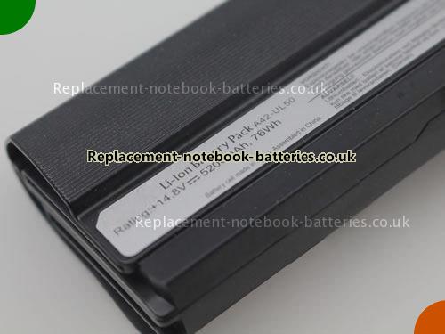 UK Images 5 Of Replacement A42-UL50 ASUS Notebook Battery A32-UL50 5200mAh For Sale In UK