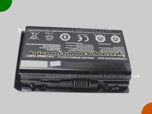 UK Images 5 Of Replacement W370SK CLEVO Notebook Battery 6-87-W370S-4271 5200mAh, 76.96Wh For Sale In UK