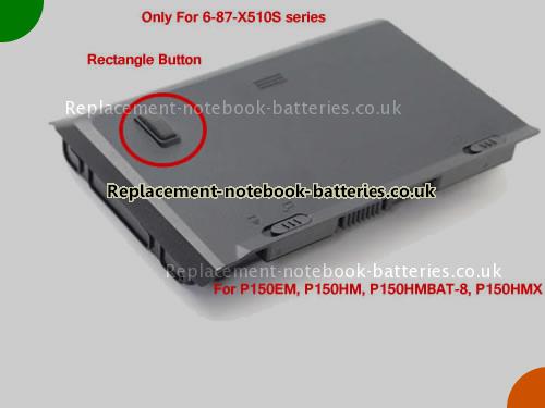 UK Images 5 Of Replacement 6-87-X510S-4D73 CLEVO Notebook Battery P150HMBAT-8 5200mAh, 76.96Wh For Sale In UK