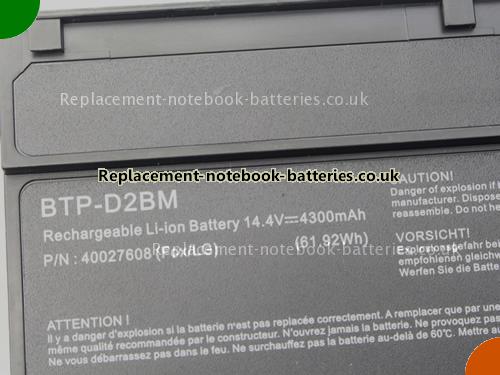 UK Images 5 Of Replacement 40027261 MEDION Notebook Battery BTP-D2BM 4300mAh For Sale In UK