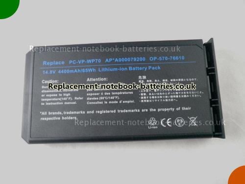 UK Images 5 Of Replacement AP A000079200 NEC Notebook Battery 25-04168-10 4400mAh, 65Wh For Sale In UK