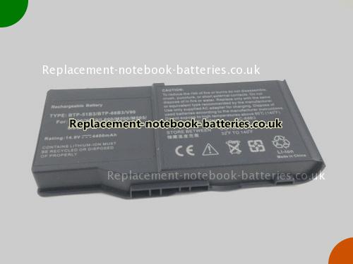 UK Images 5 Of Replacement BTP-51B3 LENOVO Notebook Battery BTP-68B3 4400mAh For Sale In UK