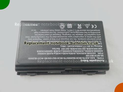 UK Images 5 Of Replacement 70NC61B2000 ASUS Notebook Battery 90NC61B2100 4400mAh For Sale In UK