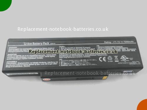 UK Images 5 Of Replacement A33-F3 ASUS Notebook Battery A32-Z96 7200mAh For Sale In UK