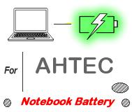 UK Replacement AHTEC laptop battery , AHTEC notebook computer batteries