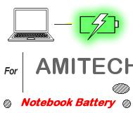 UK Replacement AMITECH laptop battery , AMITECH notebook computer batteries