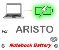 UK Replacement ARISTO laptop battery , ARISTO notebook computer batteries