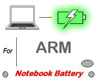 UK Replacement ARM laptop battery , ARM notebook computer batteries