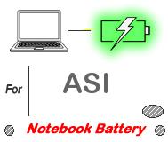 UK Replacement ASI laptop battery , ASI notebook computer batteries