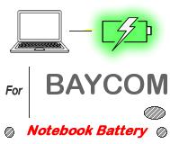 UK Replacement BAYCOM Notebook PC battery , BAYCOM batteries for Ultrabook, ToughBook, Gaming PC, Tablet