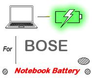 UK Replacement BOSE laptop battery , BOSE notebook computer batteries