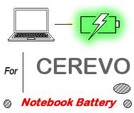 UK Replacement CEREVO Notebook PC battery , CEREVO batteries for Ultrabook, ToughBook, Gaming PC, Tablet