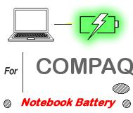 UK Replacement COMPAQ laptop battery , COMPAQ notebook computer batteries