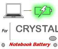 UK Replacement CRYSTAL Notebook PC battery , CRYSTAL batteries for Ultrabook, ToughBook, Gaming PC, Tablet