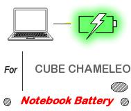 UK Replacement CUBE CHAMELEON laptop battery , CUBE CHAMELEON notebook computer batteries