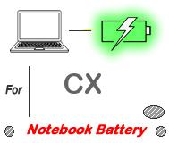 UK Replacement CX laptop battery , CX notebook computer batteries