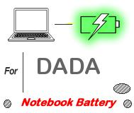 UK Replacement DADA Notebook PC battery , DADA batteries for Ultrabook, ToughBook, Gaming PC, Tablet