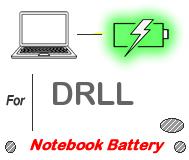 UK Replacement DRLL laptop battery , DRLL notebook computer batteries