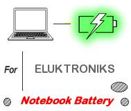 UK Replacement ELUKTRONIKS laptop battery , ELUKTRONIKS notebook computer batteries