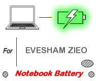 UK Replacement EVESHAM ZIEO Notebook PC battery , EVESHAM ZIEO batteries for Ultrabook, ToughBook, Gaming PC, Tablet