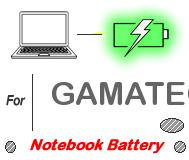 UK Replacement GAMATECH laptop battery , GAMATECH notebook computer batteries