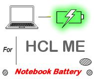 UK Replacement HCL ME laptop battery , HCL ME notebook computer batteries