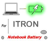 UK Replacement ITRON laptop battery , ITRON notebook computer batteries