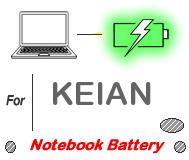 UK Replacement KEIAN Notebook PC battery , KEIAN batteries for Ultrabook, ToughBook, Gaming PC, Tablet