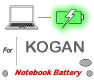 UK Replacement KOGAN laptop battery , KOGAN notebook computer batteries