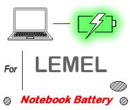 UK Replacement LEMEL laptop battery , LEMEL notebook computer batteries