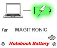 UK Replacement MAGITRONIC laptop battery , MAGITRONIC notebook computer batteries