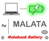 UK Replacement MALATA laptop battery , MALATA notebook computer batteries