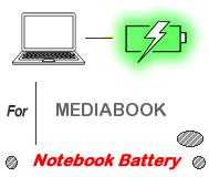 UK Replacement MEDIABOOK laptop battery , MEDIABOOK notebook computer batteries