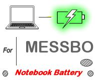 UK Replacement MESSBON laptop battery , MESSBON notebook computer batteries