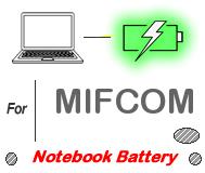 UK Replacement MIFCOM Notebook PC battery , MIFCOM batteries for Ultrabook, ToughBook, Gaming PC, Tablet