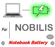 UK Replacement NOBILIS laptop battery , NOBILIS notebook computer batteries