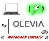 UK Replacement OLEVIA laptop battery , OLEVIA notebook computer batteries