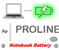 UK Replacement PROLINE laptop battery , PROLINE notebook computer batteries